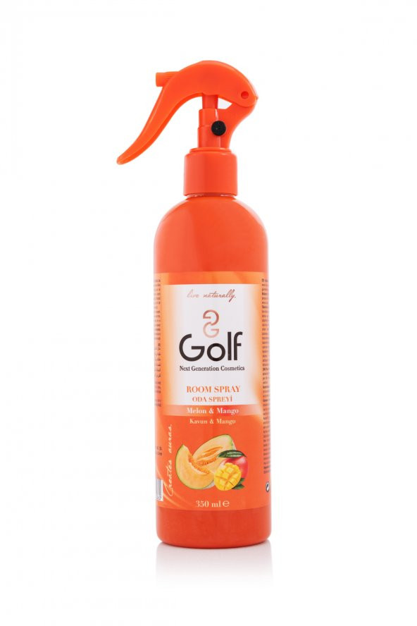 Golf Cosmetics Oda Kokusu Su Bazlı Sprey 350 ML - Kavun&Mango