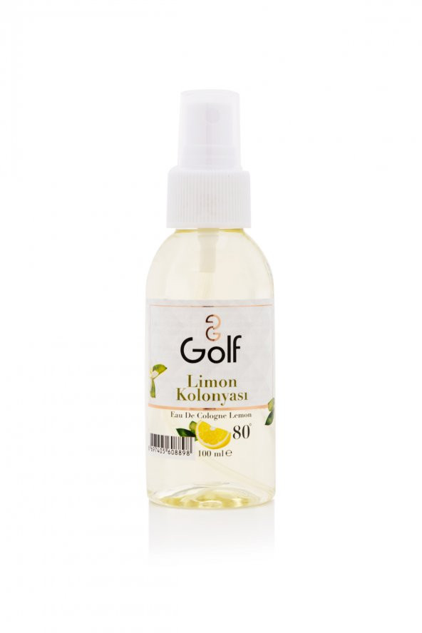 Golf Cosmetics Limon Kolonyası Sprey 100 ML 80°C