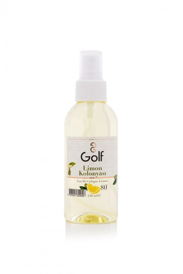 Golf Cosmetics Limon Kolonyası Sprey 150 ML 80°C