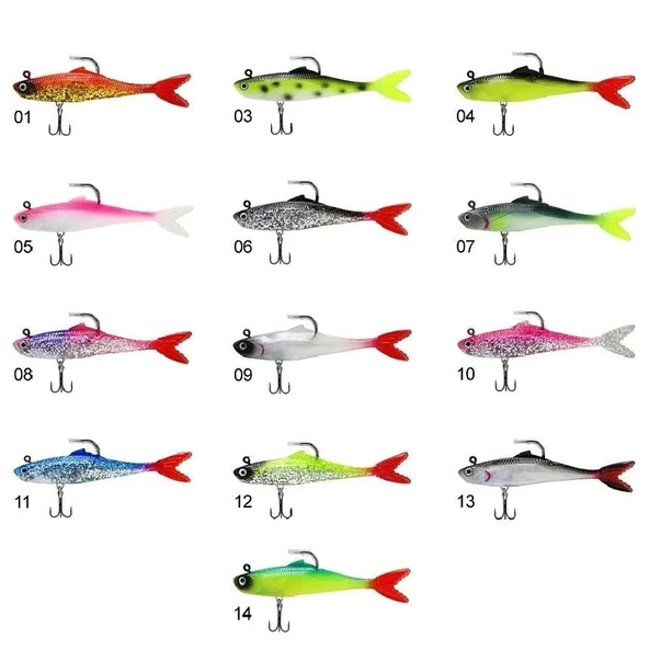 Captain 3528 Zucker Soft 10.5Cm Levrek Silikonu Renk:01 - Resim 3