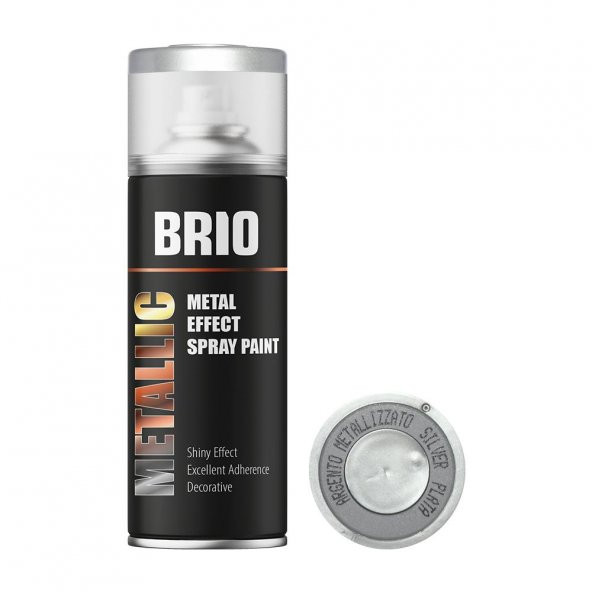 Brio Sprey Boya Metalik Krom 400 Ml