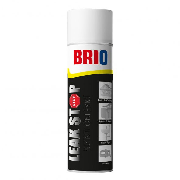 Brio Sızdırmazlık Sprey Sızıntı Önleyici Su Geçirmez Sprey Beyaz 500Ml ürün görseli
