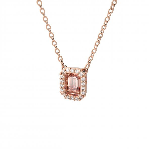 5614933 Swarovski Kolye Mıllenıa:Pend Octagon Step Cut Famor/Ros