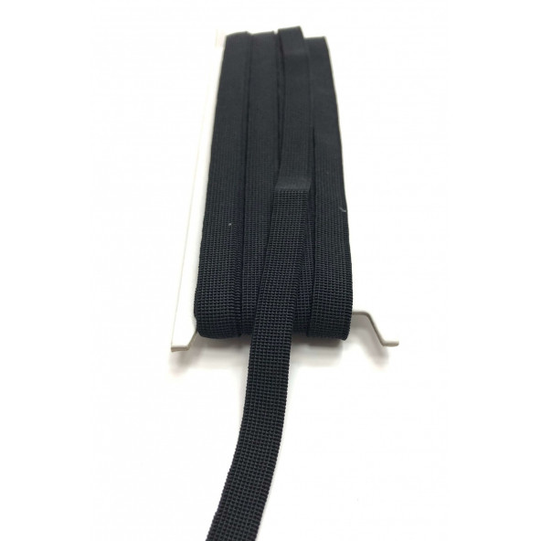 Benim Marifetlerim Siyah Yassı Don Lastiği 1 cm 10 Metre ürün görseli