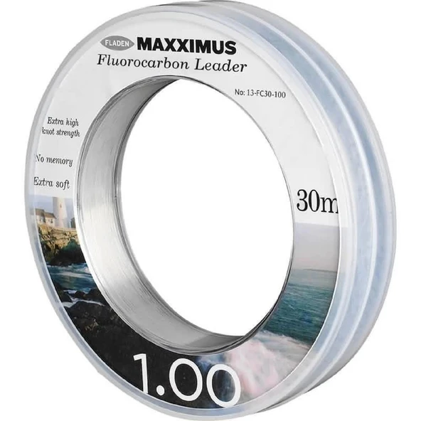 Lider Misina Fladen Maxxımus Leader Fluorocarbon 0,80Mm ürün görseli
