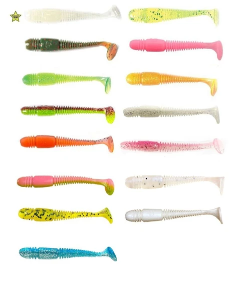 Silikon Yem Luckyjohn Tioga 2.9’’ 7.4Cm 7’Li Pk Renk:T42 - Resim 2