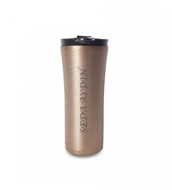 Kişiye Özel Paslanmaz Çelik French Press Termos 500 ML - 4
