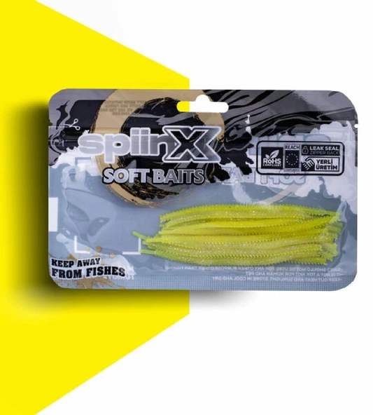 SPIINX ISOME SİLİKON 11CM 14P GLOW LEMONADE ürün görseli