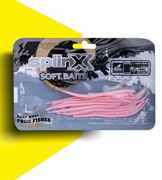 SPIINX ISOME SİLİKON 11CM 14P NATURAL PINK ürün görseli