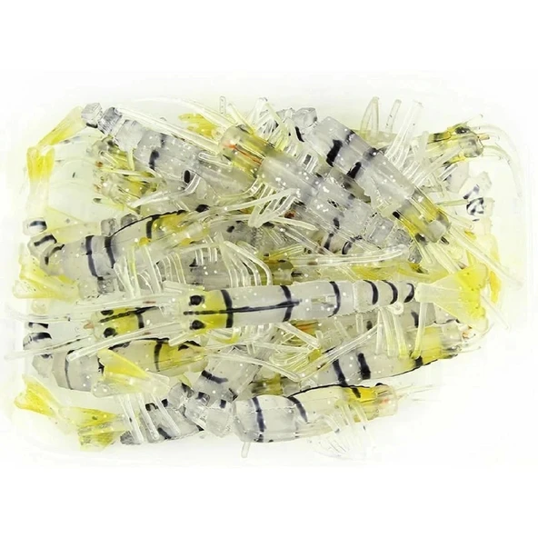 River Bezli Silikon Karides 5.5 Cm 5Li Paket Renk:06 ürün görseli 1