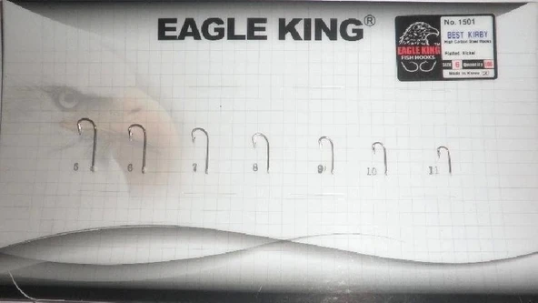 Eagle King 1501Nı Çapraz Nikel Sinek İğne ( Vmc 9224Nı ) No:2