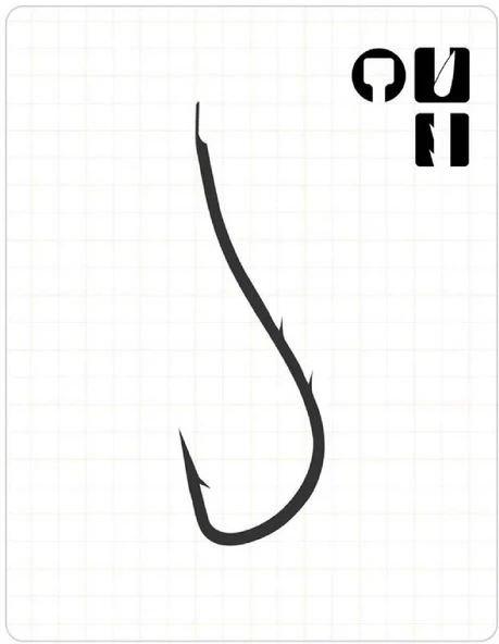 Fudo 2904 Ryusen Çift Tirnak Kırmızı İğne No: 1/0 - Resim 2