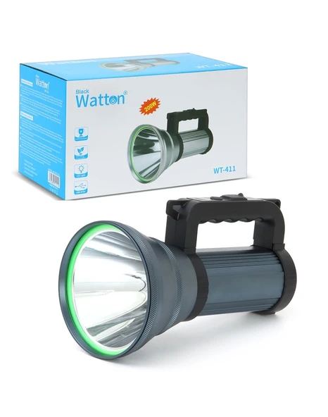 WATTON WT-411 200W GÜÇLÜ ŞARJLI EL FENERİ PROJEKTÖR - 2