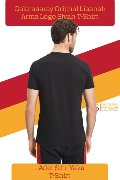 Galatasaray Orijinal Lisanslı Arma T-Shirt Metin Oktay Baskılı Hediyelik Ahşap Kutulu - 8