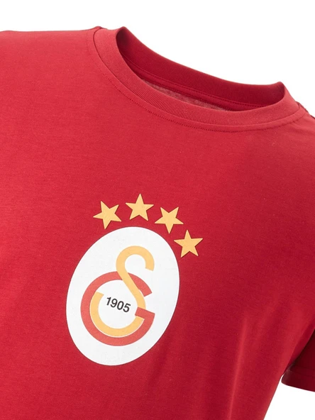 Galatasaray Orijinal Lisanslı Arma T-Shirt Metin Oktay Baskılı Hediyelik Ahşap Kutulu - 4