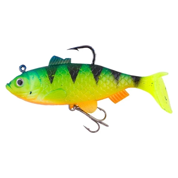 Effe Sasi İki İğne LW011 Turna Silikonu 10cm Renk:16 ürün görseli