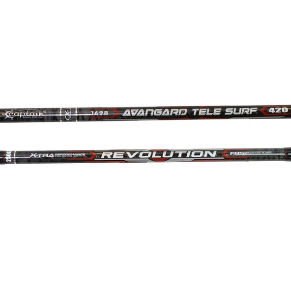 Captain 1698 Avangard 420cm Tele Surf Kamış 100-250gr Atar - 3
