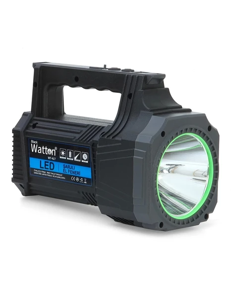 WATTON WT-417 LED ŞARJLI EL FENERİ 25W - 3