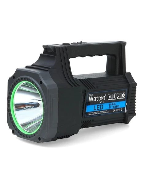 WATTON WT-417 LED ŞARJLI EL FENERİ 25W - 2