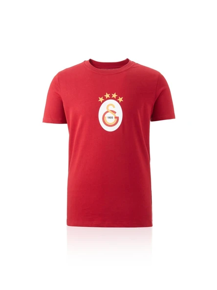 Galatasaray Orijinal Lisanslı Arma T-Shirt + Şal Kaşkol Set Hediyelik Ahşap Kutulu - 7