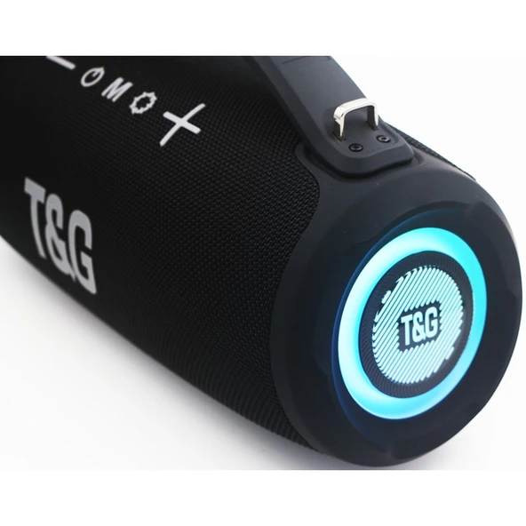 Bluetoothlu Usb Sd Kart Girişli Fm Radyolu Ledli Müzik kutusu Hoparlör TG395 - 3