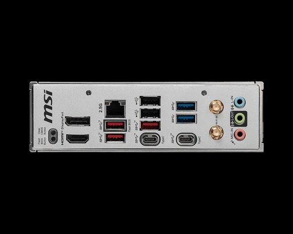 MSI B650M PROJECT ZERO AM5 DDR5 7600MHZ - 6