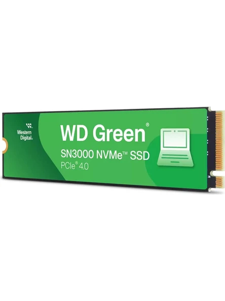 WD 2TB WD GREEN M.2 NVMe SN3000 5000/4200MB/s WDS200T4G0E SSD - 2
