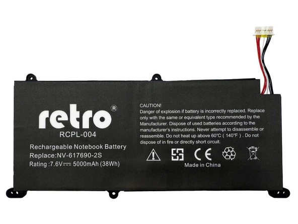 RETRO NV-617690-2S Notebook Bataryasi