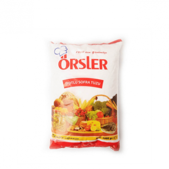 Örsler Tuz 3000 Gr - 1