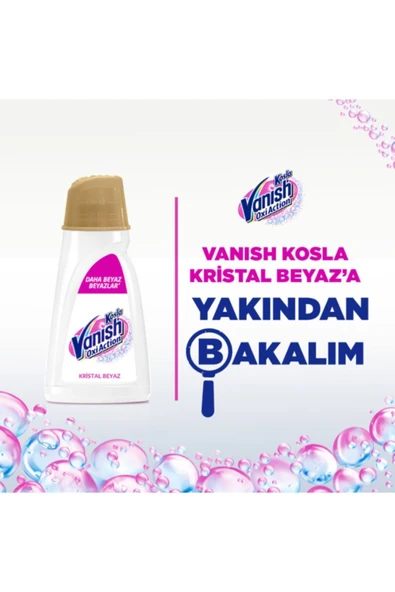 Vanish Kosla Oxi Action Gold Beyazlar İçin Sıvı Leke Çıkarıcı 1 L - 3