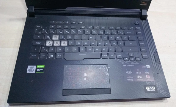 ASUS G512LI-HN061 T-GAMING i5-10300H 8GB/512SSD/4GB GTX1650TI (ANAKART SORUNLU) - 2