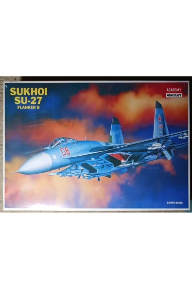 Academy Mınıcraft Sukhoı Su-27 Flanker B Plastik Maket Model