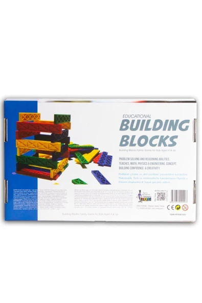Buıldıng Blocks / Yapı Blokları (48 PARÇA) / Plastik / Defalarca Kullan - 2