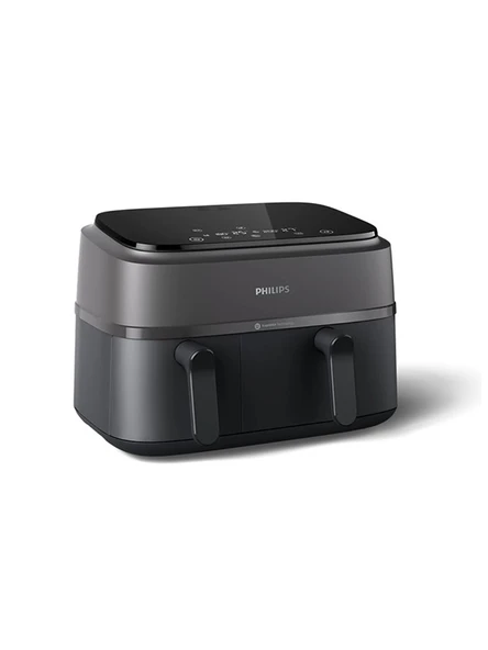 Philips 3000 Serisi Çift Hazneli Airfryer NA350/00 9 lt Yağsız Fritöz