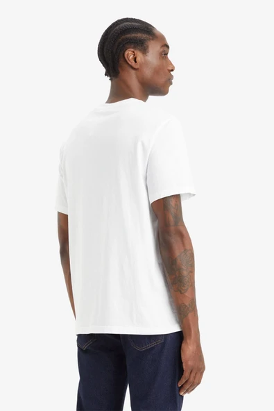 Levi's Oversize Minimalist Erkek T-Shirt - Kısa Kol Yuvarlak Yaka Günlük - 2