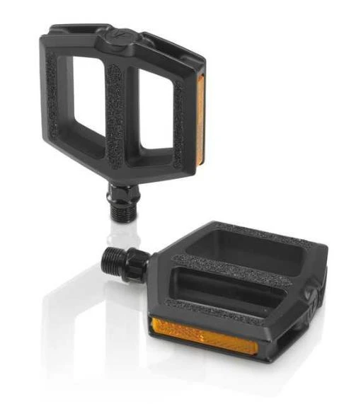 XLC Bisiklet Pedal Plastik, Grıptabe Surface Siyah Çocuk Platform Pedal