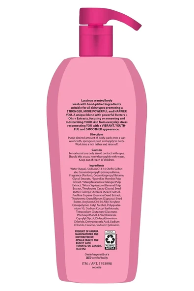 Nutrius Berry Bliss Brazilian Duş Jeli 750ML - 2