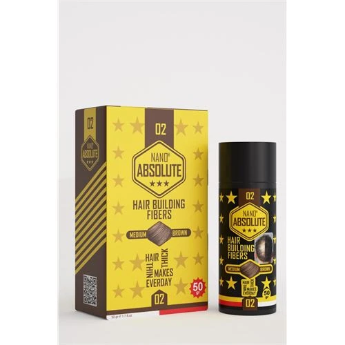 Saç Dolgunlaştırıcı Fiber Topik Toz ORTA TON KAHVERENGİ - 2