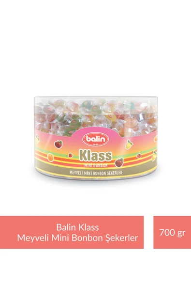 Balin Kutu Klass Meyveli Mini Bonbon Şekerler 700 gr x 4 Adet - 2