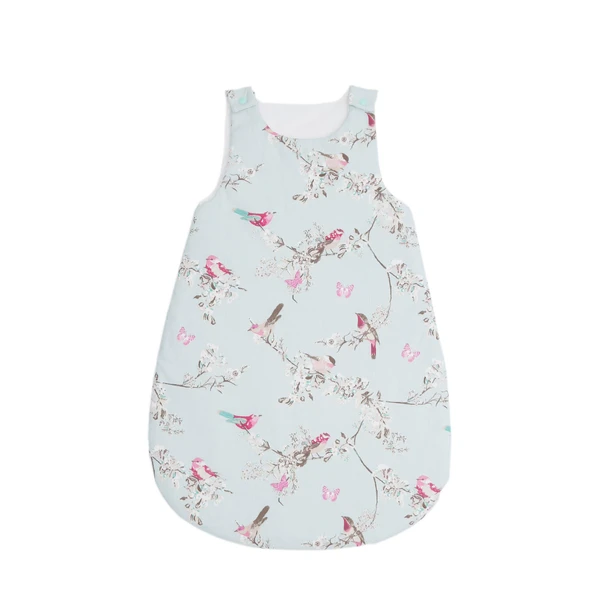 Esma Bebe Uyku Tulumu Vintage Kuşlar Desen/0-12 Ay