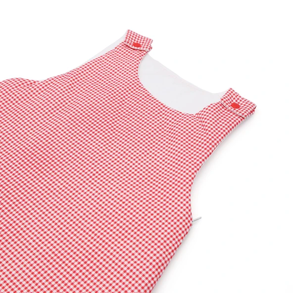 Esma Bebe Uyku Tulumu Kırmızı Pötikare/0-12 Ay - 4