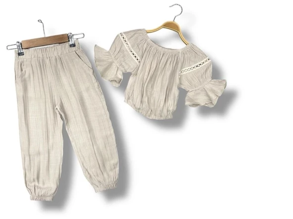 Kız Çocuk Bluz+ Pantolon Takım CK50456 - 2
