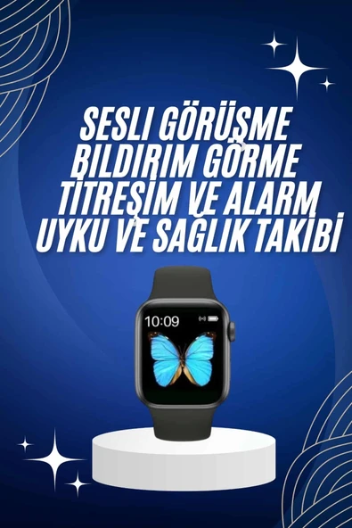 Arama Cevaplayabilen Akıllı Saat Bluetooth Bağlantılı Sosyal Medya Girişli - 2