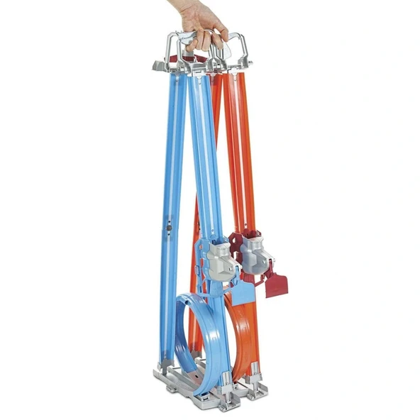GFH85 Hot Wheels Çift Çemberde Depar Pist Seti - Resim 4