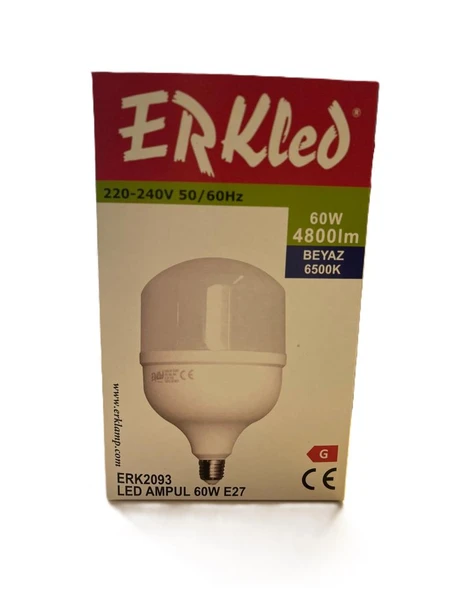 Erkled Torch E-27 Ampül Beyaz 60 W - 2