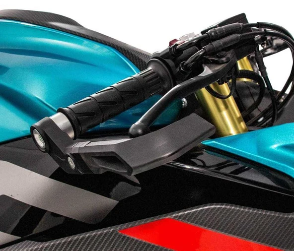 GP KOMPOZİT CF MOTO 250 SR 2020-2024 UYUMLU MANET KORUMA SİYAH - Resim 7