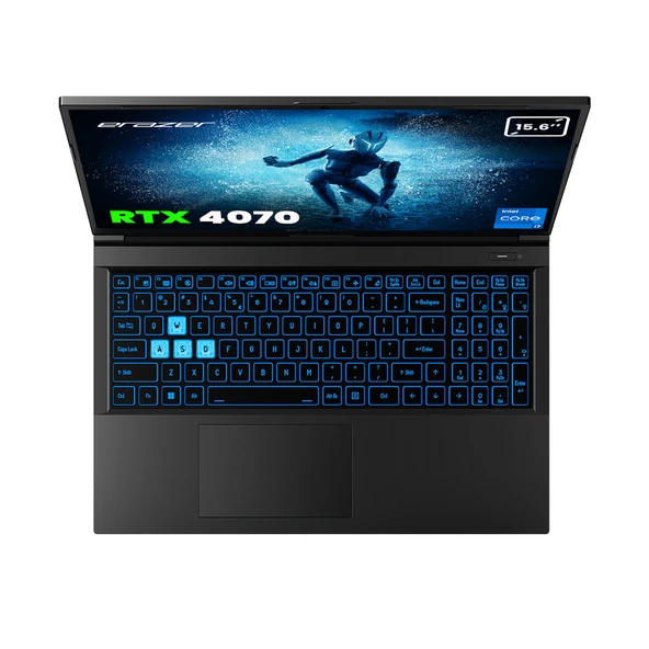 Erazer Deputy P60 MD62748-R32 Intel Core i7 13620H 32GB 1TB SSD RTX4070 FreeDOS 15.6" FHD 144Hz Oyun Bilgisayarı - 4