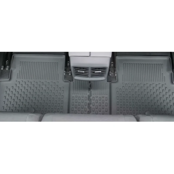 Sahler C5 Aircross 2019+ Uyumlu 4.5D Premium Havuzlu Oto Paspas Ve Liner Marka 3D ÜST Bagaj Havuzu - Resim 5