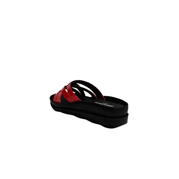 Pierre Cardin 7485 Kırmızı Rugan Bayan Terlik - Resim 9