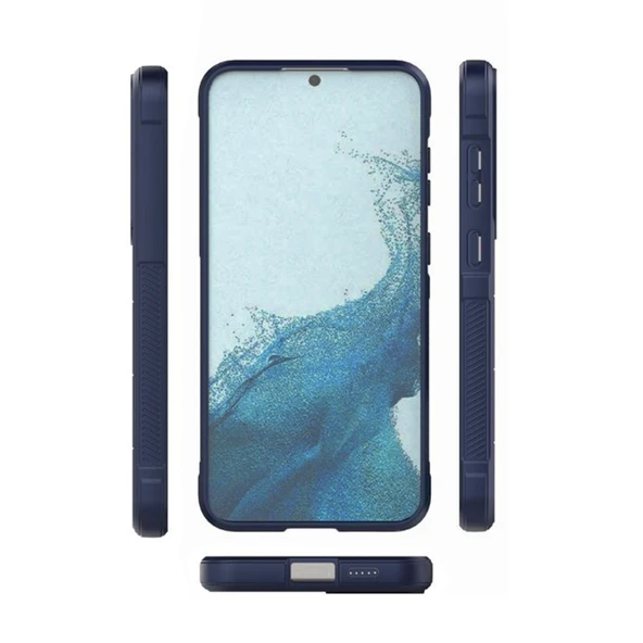 Samsung Galaxy S24 FE Kılıf Optimum Lens Çerçeveli Silikon Kapak - 16